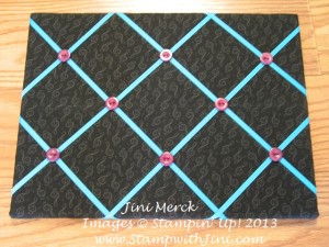 French Memo Board w buttons