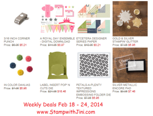 Weekly Deals Feb 18 2014