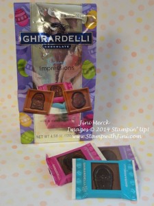 Ghirardelli Chocolate Spring Pop 'n Cuts Easter Treat