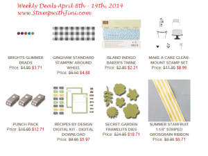 Weekly Deals April 8 2014