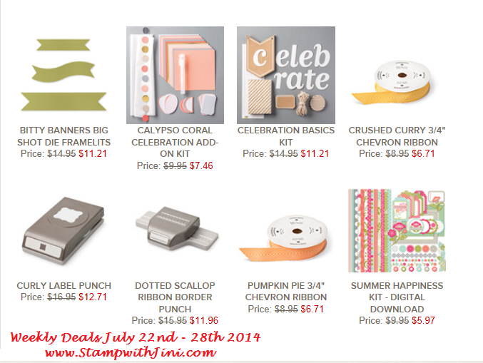 Weekly Deals July 22 2014