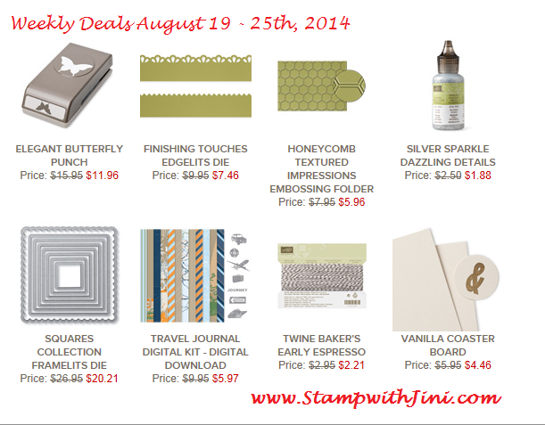 Weekly Deals August 19 2014