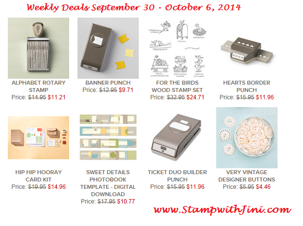 Weekly Deals September 30 2014