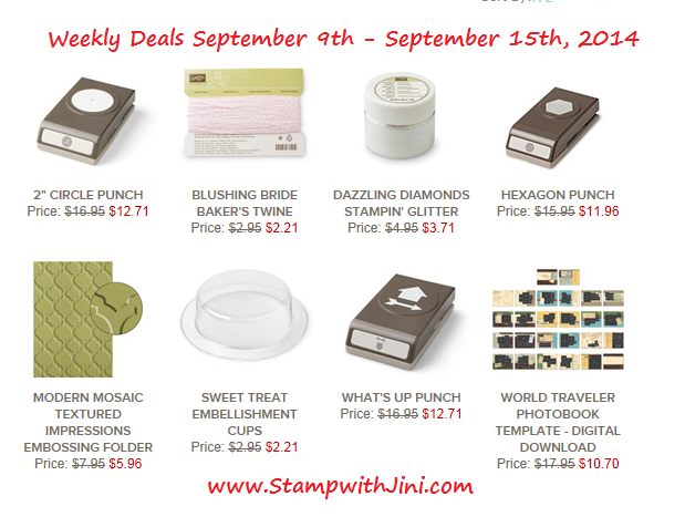 Weekly Deals September 9 2014