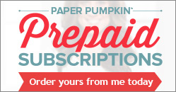 Paper Pumpkin Prepaid Sub button