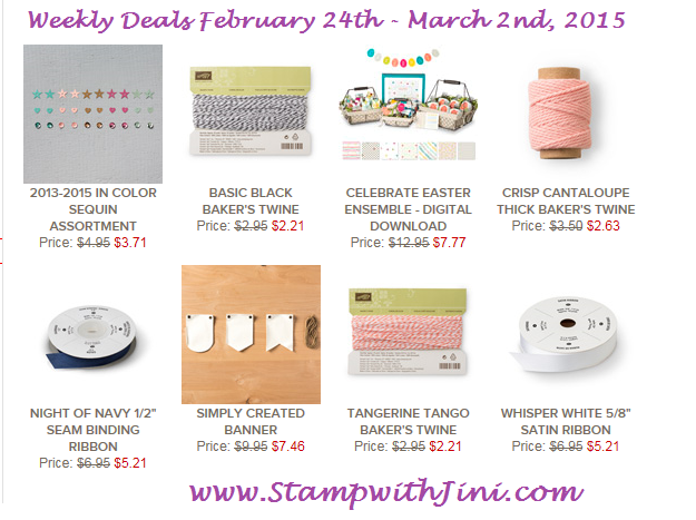 Weekly Deals Feb 24 2015