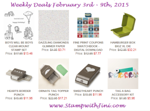 Weekly Deals Feb 3 2015
