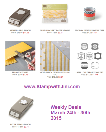 Weekly Deals March 24 2015