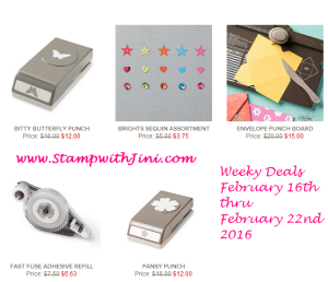 Weekly Deals February 16 2016
