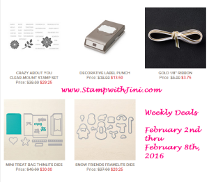 Weekly Deals February 2 2016
