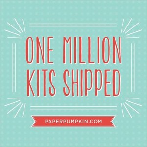 Paper Pumpkin 1 million shipped image