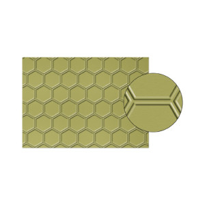 honeycomb embossing folder