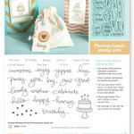 Endless Birthday Wishes Photopolymer flyer image