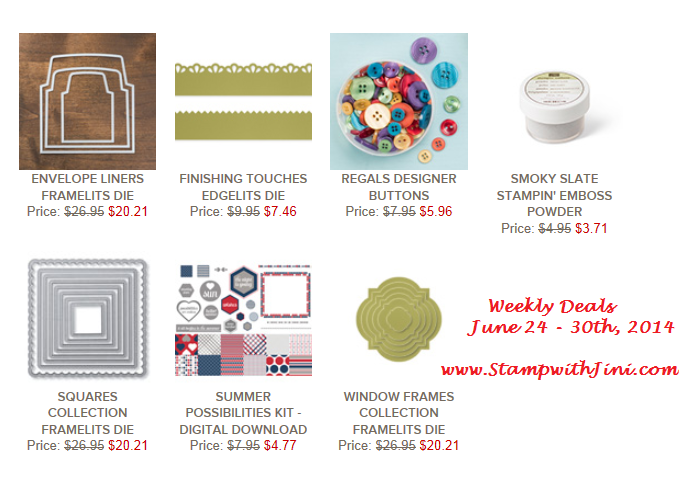 Weekly Deals June 24 2014