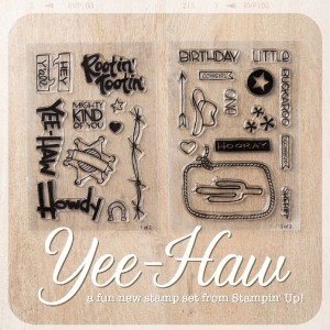 Yee-haw stamp set image