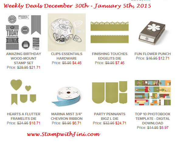 Weekly Deals December 30 2014