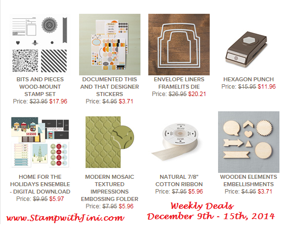 Weekly Deals December 9 2014