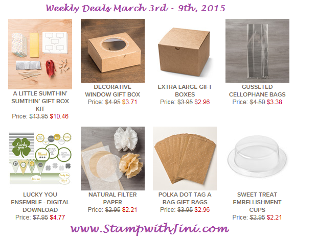 Weekly Deals March 3 2015