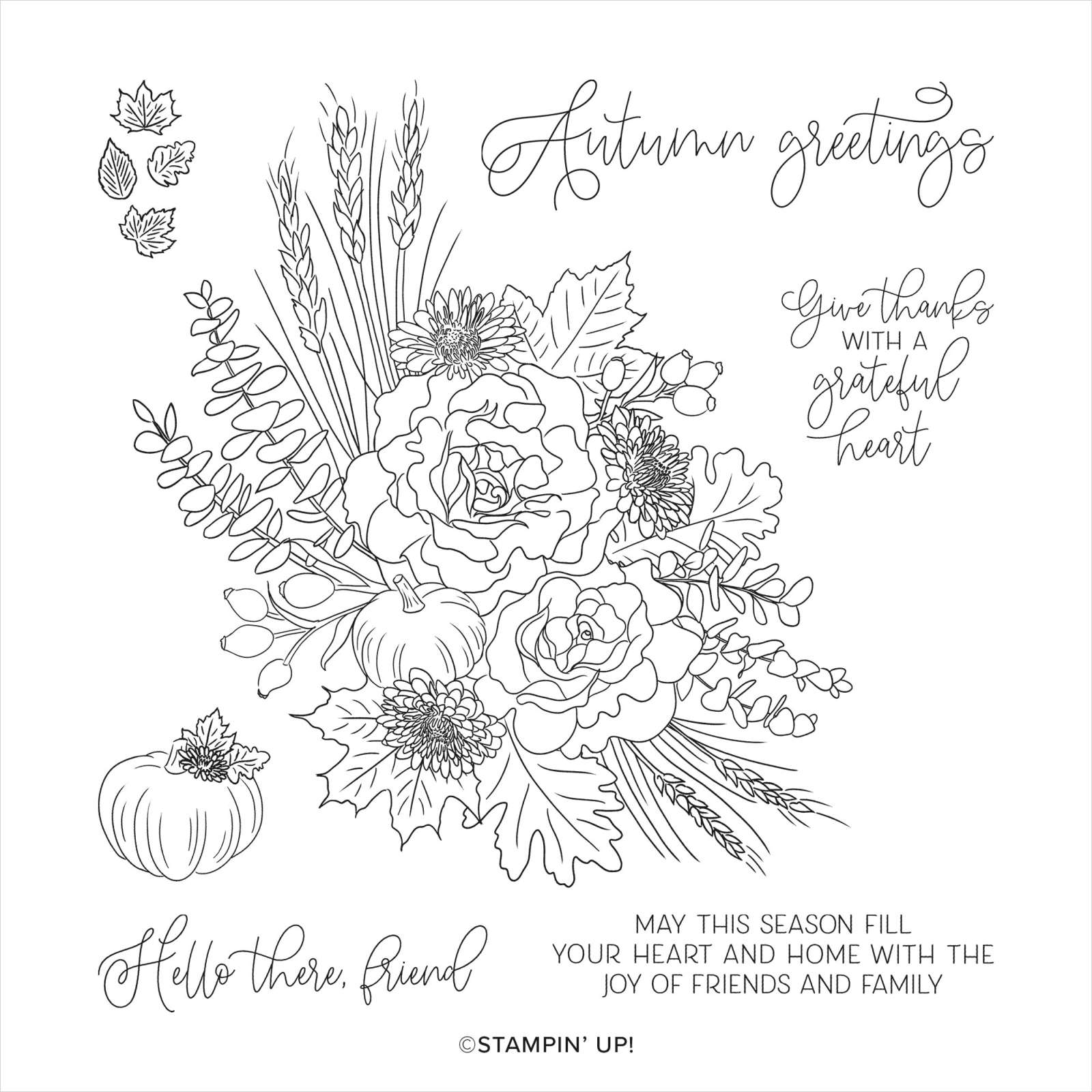 Autumn Greetings | Stamp, Scrap & Create with Me